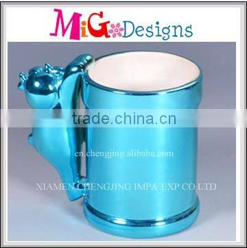 Direct Factory Produce Colorful Decor Gift 3D Animal Mug Ceramic Mugs