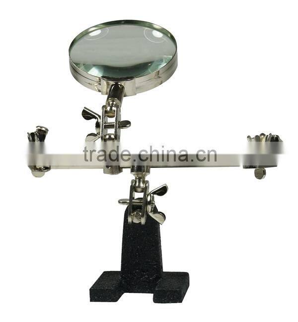 Helping Hand with Magnifying Glass