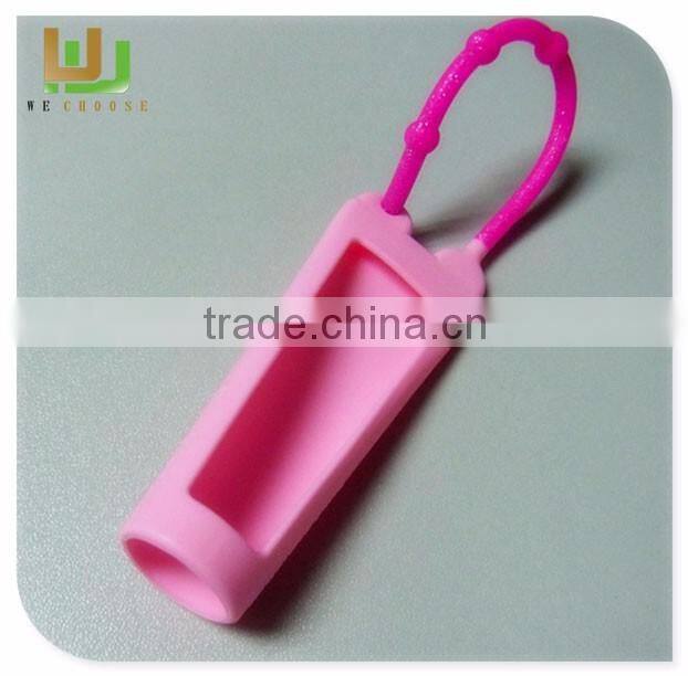 Promotional gifts lip gloss silicone holder with private label
