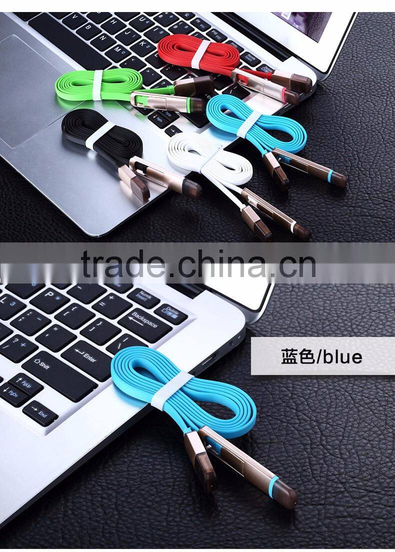 2 in 1 usb cable for xiaomi redmi 3s prime,mi mobile phone,xiaomi mobile phone
