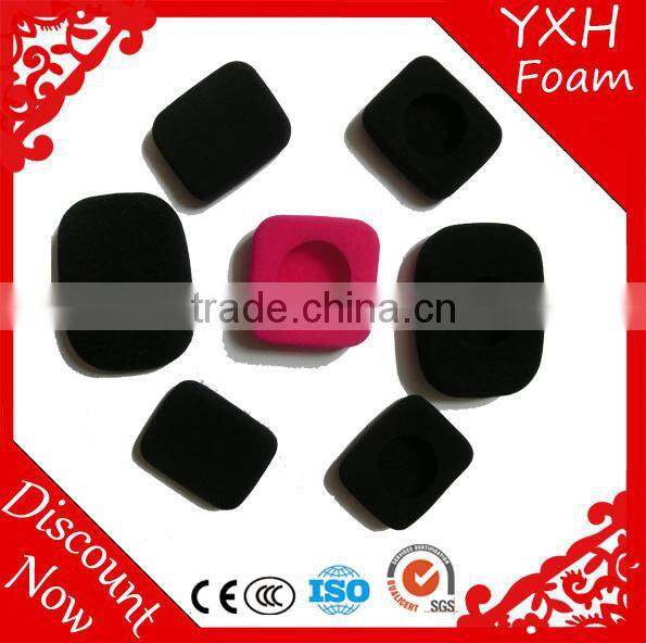 Real factory eco-friendly headphone foam replacement cover sponge pad for various headphone