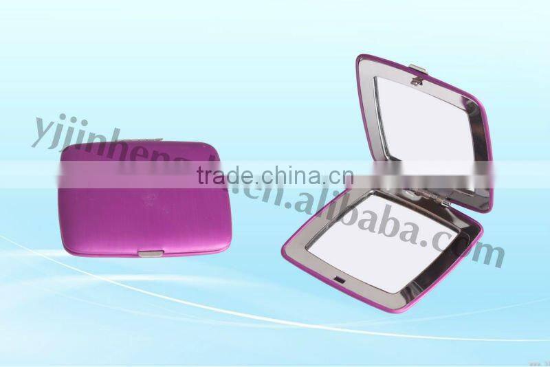 mini squared shape make-up mirror