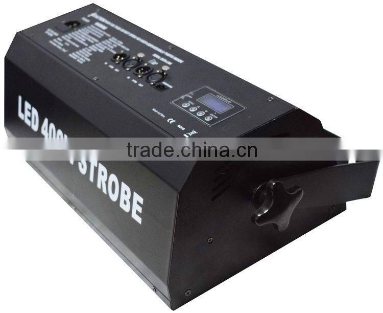 FORYOU 400W Pro Stage Disco DJ Nightclub Show DMX512 Dimmer 3-pin & 5-pin 4pcs 100W Cool White LED Strobe Light