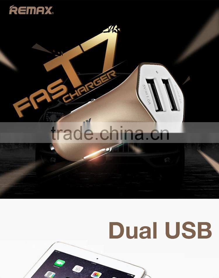 REMAX Speed 7 Dual port usb mobile phone Car charger