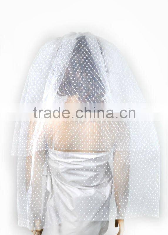 2012 New Design Wedding Mantilla For Wedding Decoration