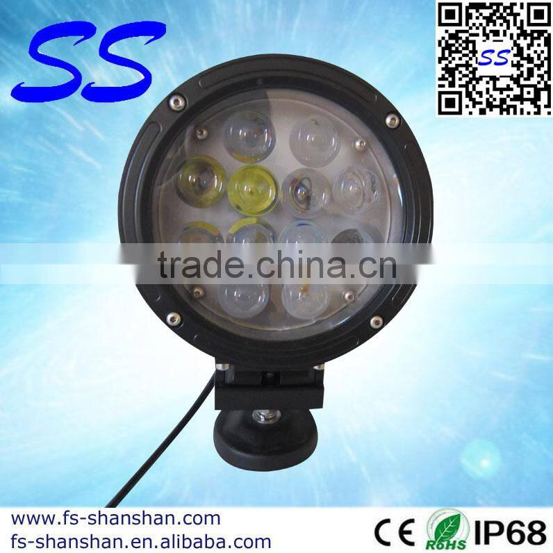 7 inch 60W 9-80V Cree LED Work Light for Truck/led tailgate light bar