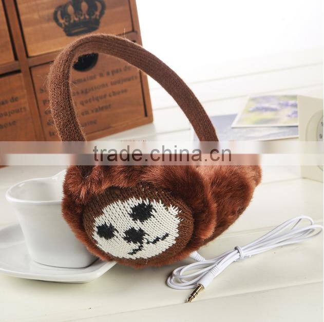 Cute Animal Head Pattern Kids Warm Earmuffs