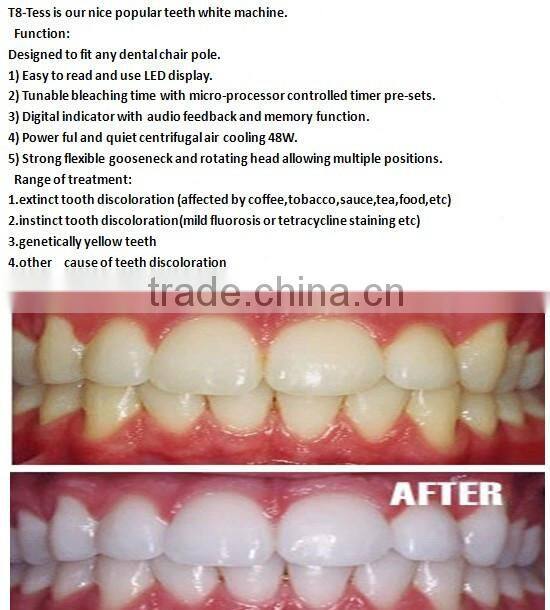 T8 LED Dental Teeth Whitening System Teeth Bleaching Light Lamp
