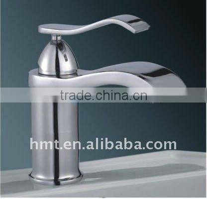 Warrior Style Single Lever Brass Basin Faucet, Lavatory Sink Mixer Tap