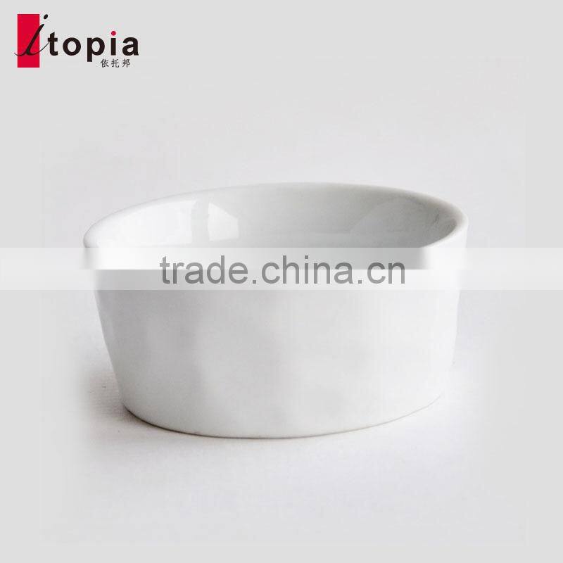 wholesale remekin sublimation ceramic dessert cup