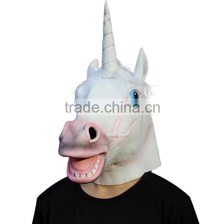 2016 New Fashion cosplay fashionable cute wire EL light horn Mask
