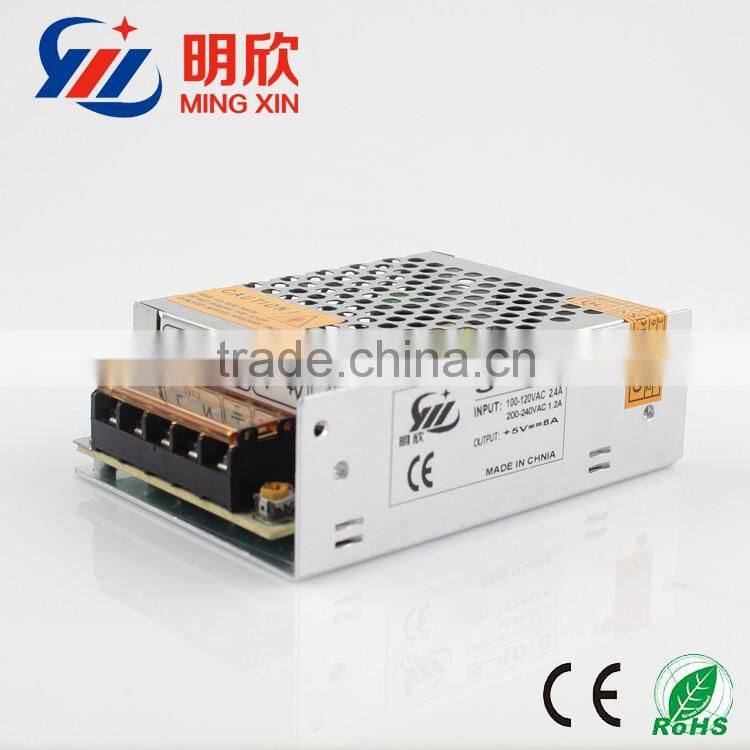 5V 8A 40w power supply for led,switch power supply 40w dc 5v