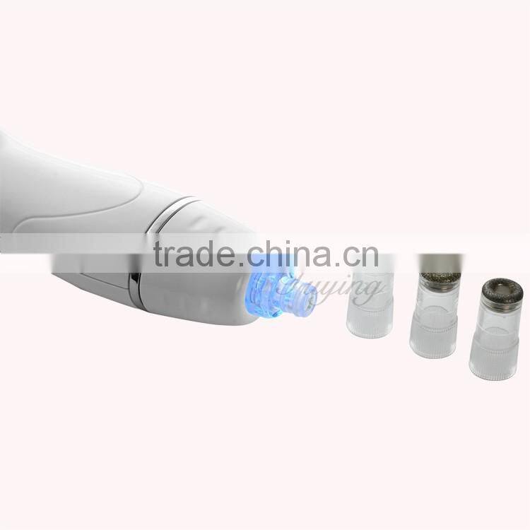 Small skin care diamond Dermabrasion Machine vacuum blackhead remover with CE