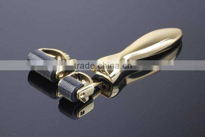 2016 hot 1200 needles body roller 3in1 derma cosmetic roller kit for dermatology