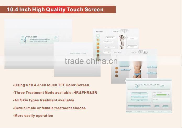 SHR high energy 808nm diode laser depilation