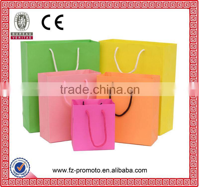 Customized Shopping Paper Bag&Paper Shopping Bag&recycle paper bag for packaging