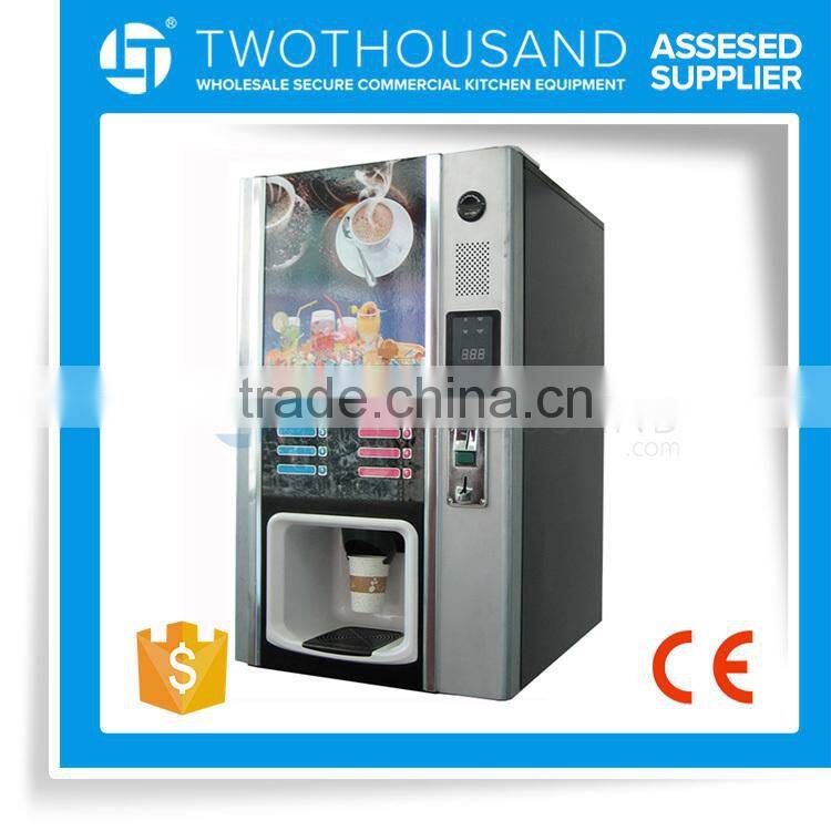 2017 New Design Table Top Office Coffee Tea Soup Vending Machine, CE, 3000W, 8 Drinks, Hot Type, TT-CM101
