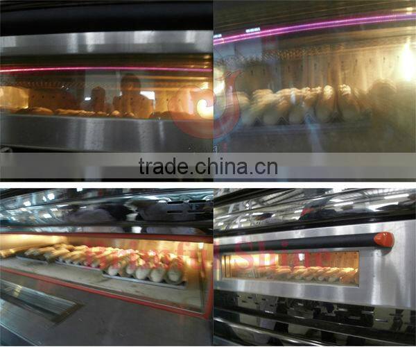 2 layers food baking equipment deck oven