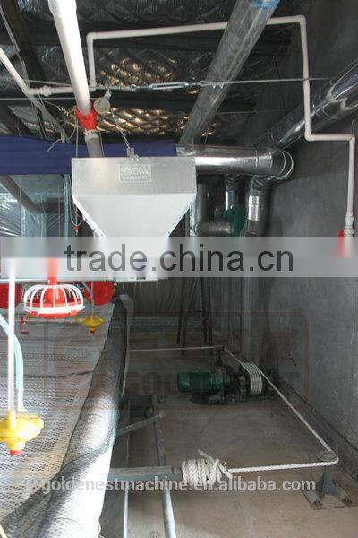 chicken house manure scraper system