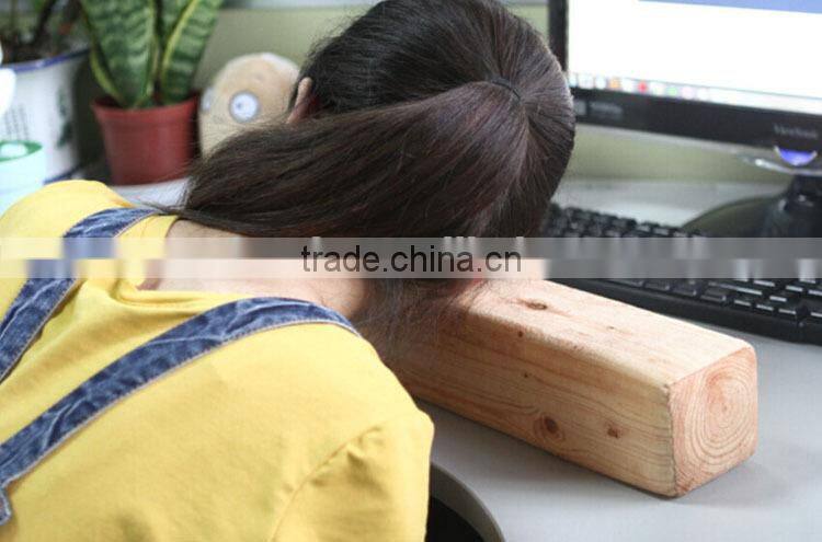 2016 New Arrival Long Imitative Tree Wood Log Pillow