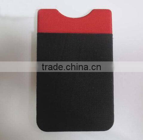 Cheap 3m sticker smart wallet mobile card holder