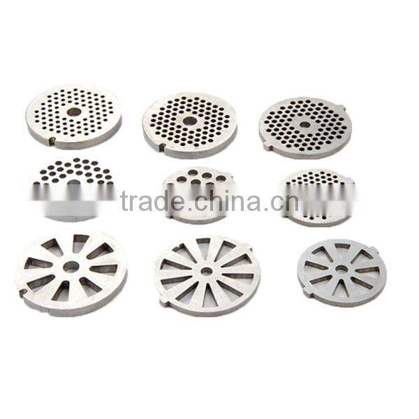 precision stainless steel hand operated meat mincer worm