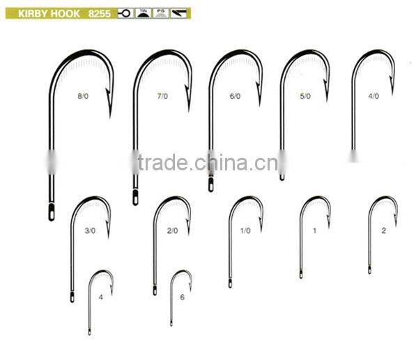 8255 high quality wholesale kirby fishing hook