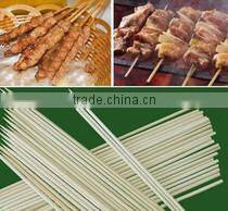 WY-205 Factory direct safe round and square heart-shaped dry food bamboo sticks