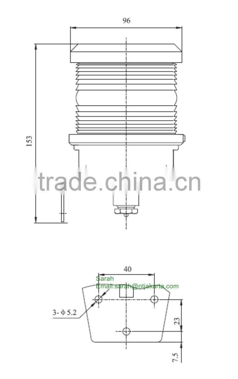 China suppliers Marine navigation singal light CXH-3P oversea service
