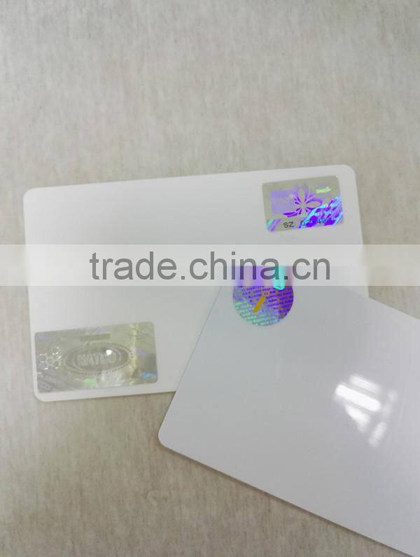OEM Hologram Sticker Security ID Card with CMYK printing