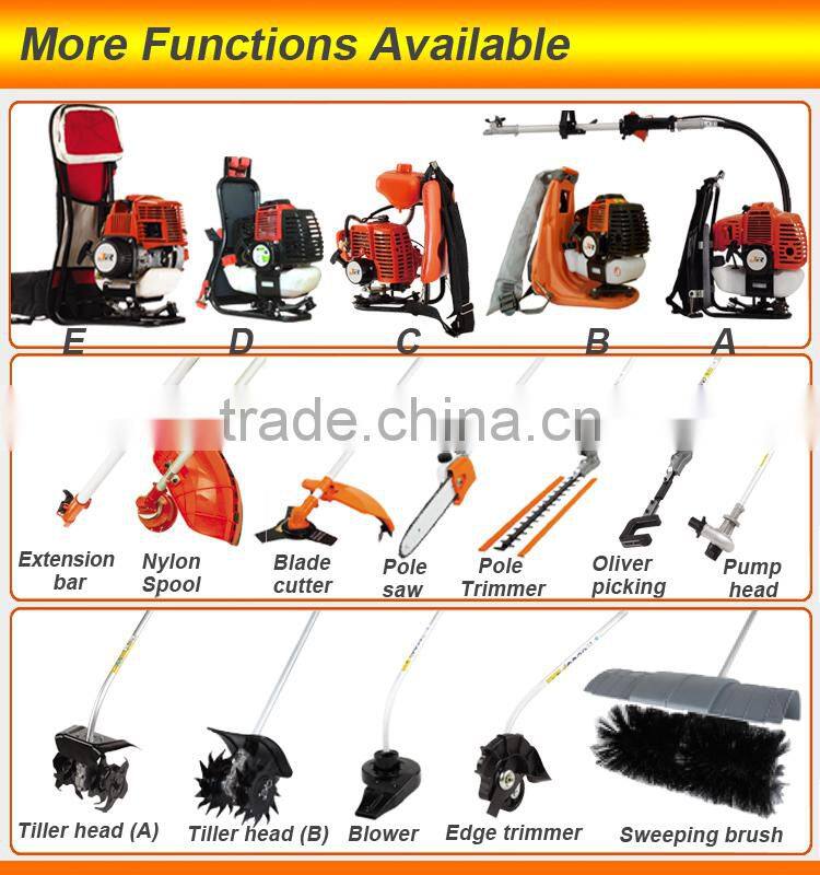 china supplier 26cc multifunction tool 4in1 brush cutter