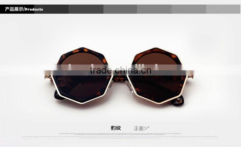 hot sale multilateral sunglasses loving heart temple sun glasses,fashion sunglasses