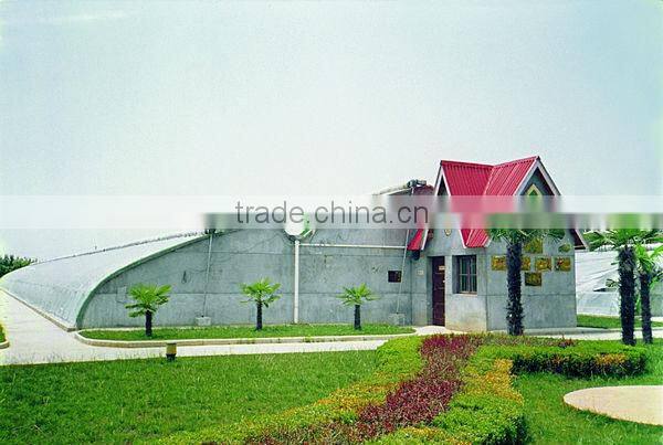 Double Span Solar Greenhouse