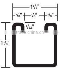 12.14.16.18 Guage Steel Strut Channel of C Channel U Channel