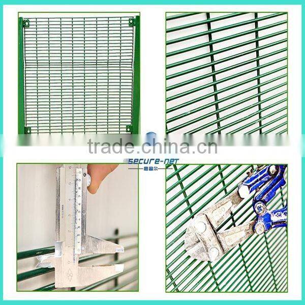 358 high security mesh fence high density welded wire fence panel for prison use