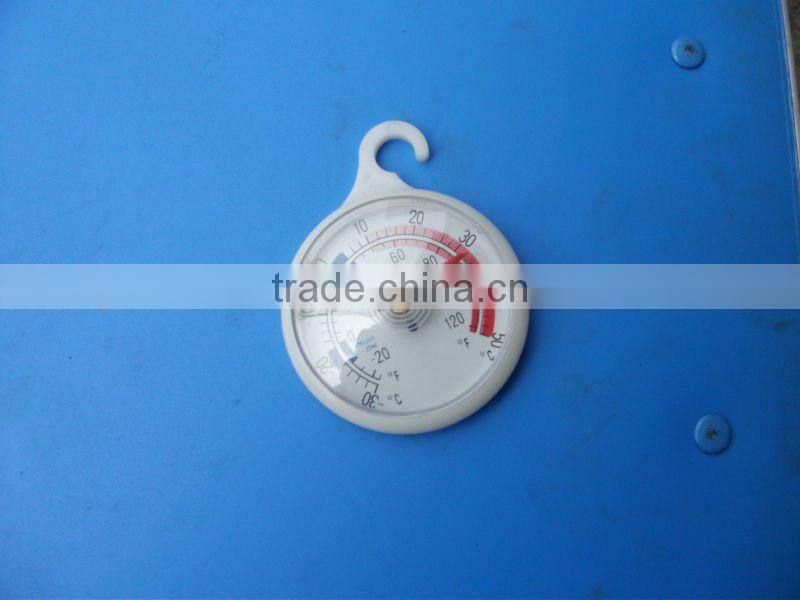 Plastic Round Thermometer for Refrigerator