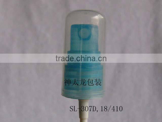 Plastic cosmetic screw mist sprayer 18/410