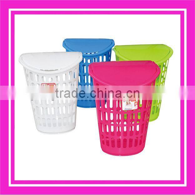 laundry basket with lid and handle