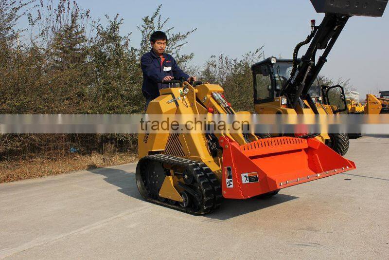 mini crawler skid steer loader with Kohler engine,26hp for sale