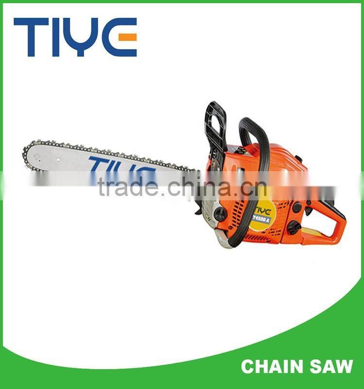 Chinese Chainsaw Petrol Wood Cutting Machine For Forest and Home Use