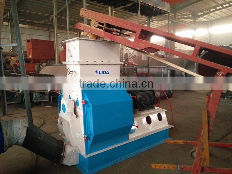 Wood efficient Hammer Mill for biomass fule with high-quality from LIDA