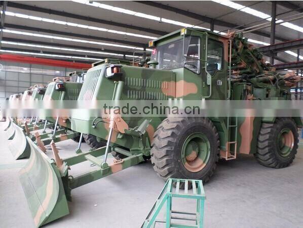 Mechanical blasting digging trenches/Wheel trench excavator