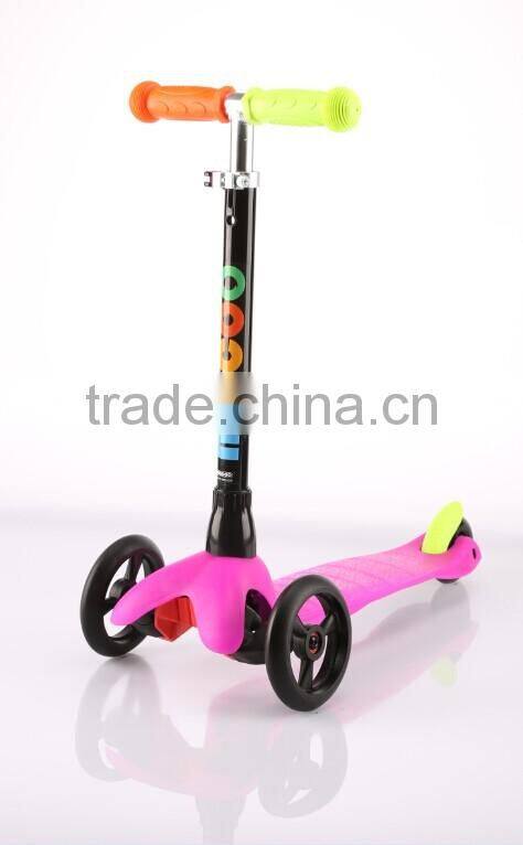 three wheel space skate scooter