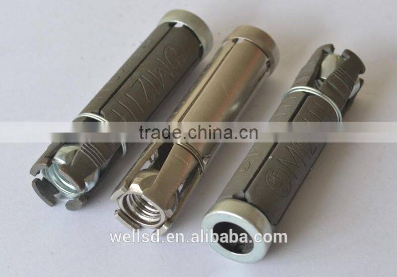 China manufacturer CE 3" yellow galvanized alloy steel israel sleeve eye anchor