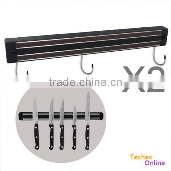 Slatwall metal knife display holder