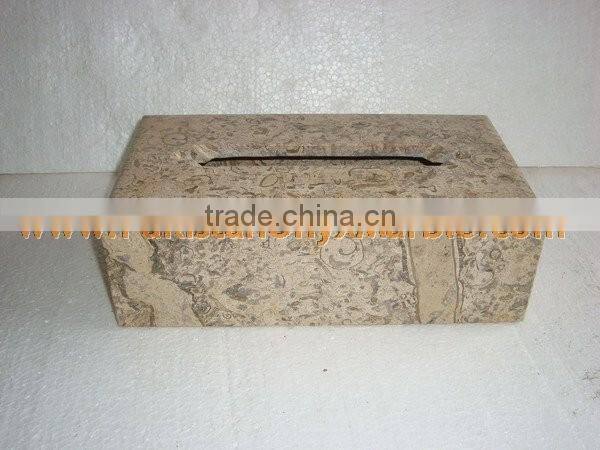 NEW MARBLE TISSUE PAPER BOXS