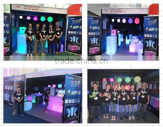 Magic design function KTV LED furniture light bar stool