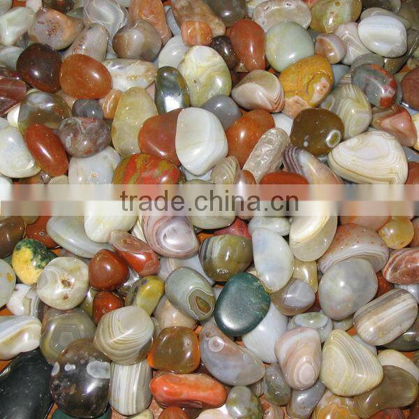 Natural Multicolor agate beads on sale
