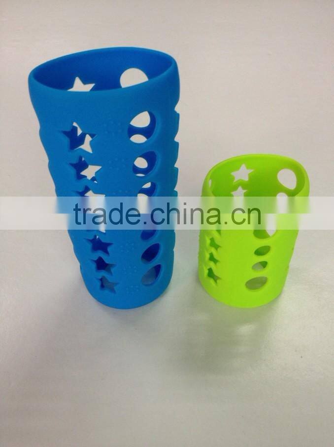 Silicone custom coffee cup sleeves
