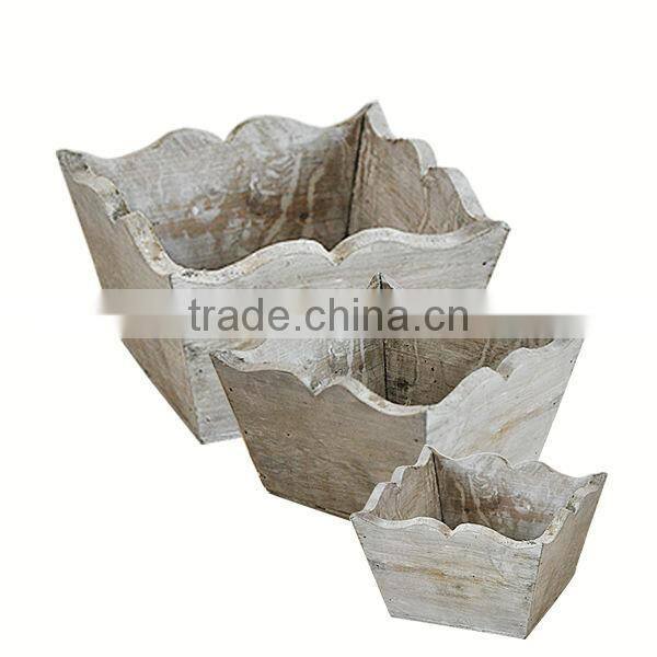 Garden Wooden Flower Pot, Planter Box for Sale